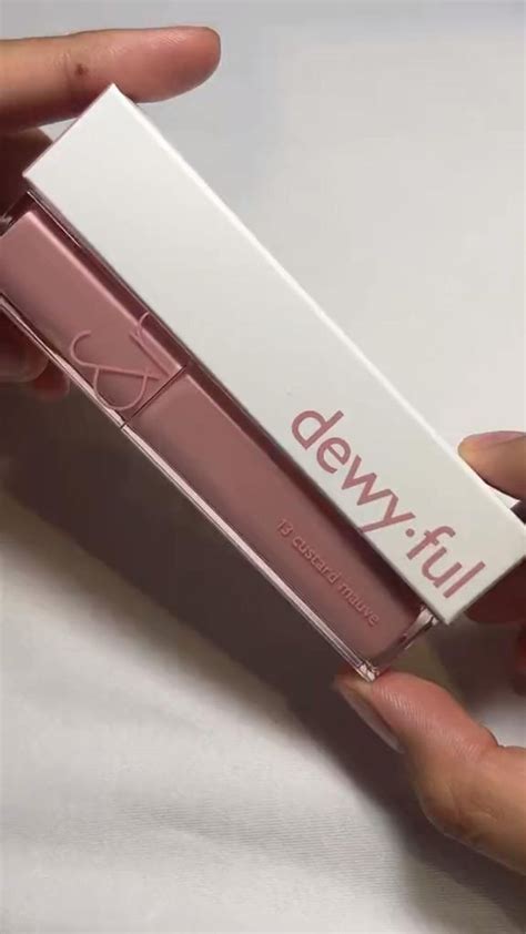 Romand Dewyful Water Tint Muteral Nude Collection Pink Lips Lip Gloss Lip Balm