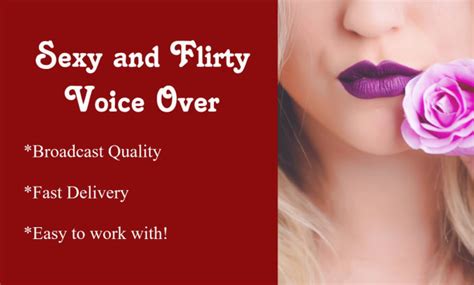 Record A Sultry And Sexy Voice For Your Commercial By Talethia Fiverr