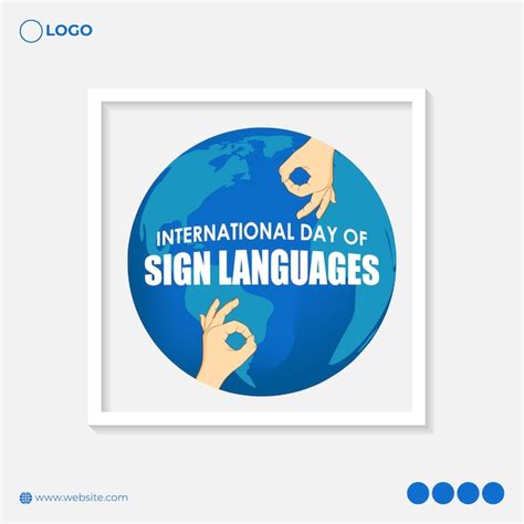 Premium Vector Vector Illustration Of International Day Of Sign