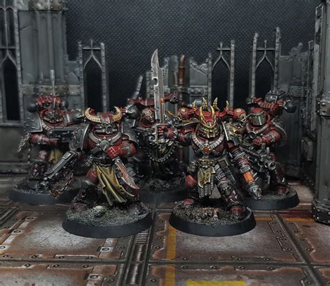 1st Squad Of Word Bearers Completed Full Gallery In Comments R