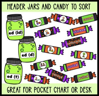 Halloween Suffix Ed Sorting By Courtney S Curriculum Creations Tpt