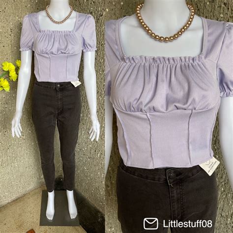 Ribbed Top Womens Fashion Tops Blouses On Carousell