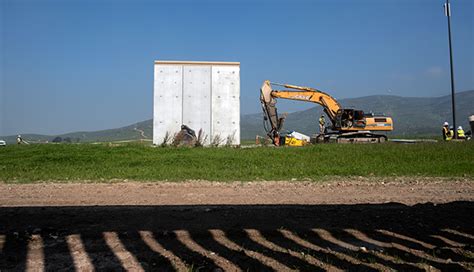 EEUU destruye prototipos de muro en frontera con México Diario El Mundo