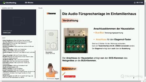 Sprechanlagen Technik Mit Nur 2 Drähten Bticino Voltimum Online