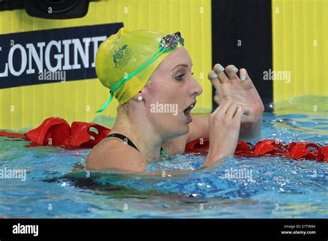 Taylor Mckeown Of Australia Winning Gold In The Swimming In The Womens 200m Breaststroke Final