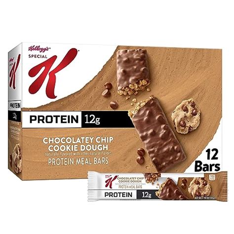 Kellogg S Special K Protein Meal Bars 12g Protein Snacks Meal Replacement Chocolatey Chip