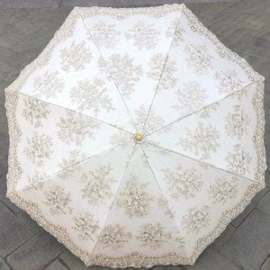 Lace Embroidery Parasol Wedding Anniversary Gifts Bridal Shower