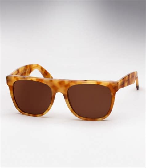 Super Flat Top Vintage Havana Sunglasses