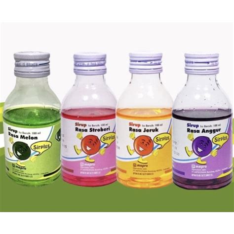 Jual Sirplus Sirup Ml Pemanis Untuk Minum Obat Puyer Anak