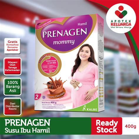 Jual Susu Prenagen Mommy 400 Gr Rasa Coklat Susu Ibu Hamil Shopee