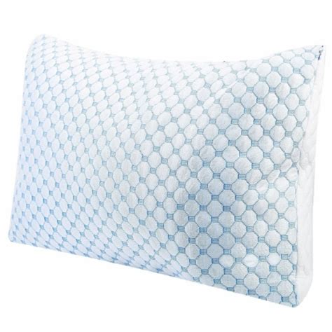 Cooling Memory Foam Pillow Ventilated Soft Bed Pillow with Cooling Gel ...