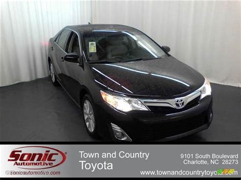 2012 Attitude Black Metallic Toyota Camry Xle V6 61499659 Car Color Galleries