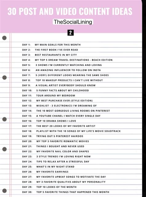 Content Ideas In 2024 Social Media Content Planner Social Media