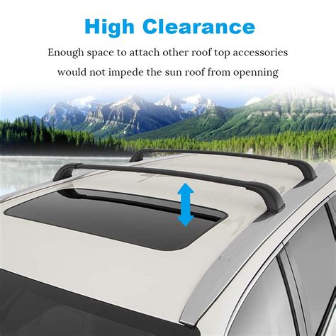 JDMON Compatible With Roof Rack Cross Bars Toyota Highlander 2014 2015