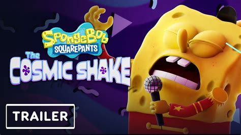 SpongeBob SquarePants The Cosmic Shake Announcement Trailer YouTube