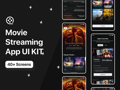 Luminaflix Movie Streaming App Premium Ui Kit Figma