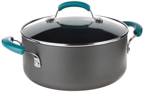 Rachael Ray Classic Brights Hard Anodized Nonstick Cookware Pots And