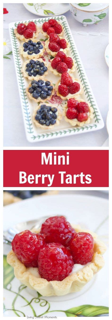 Mini Berry Tarts Recipe French Desserts Berry Tart Fruit Recipes