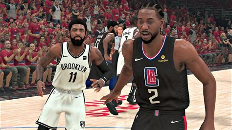 Nba K Gameplay Brooklyn Nets Vs Los Angeles Clippers Game Nba