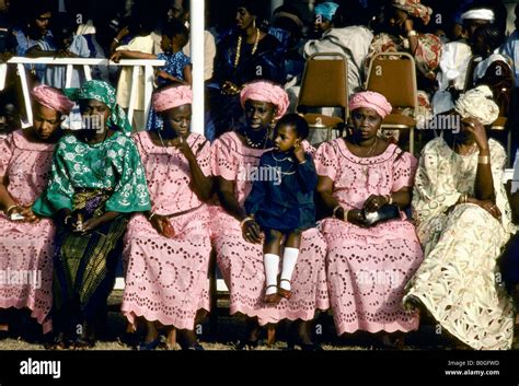 gambian women  res stock photography  images alamy