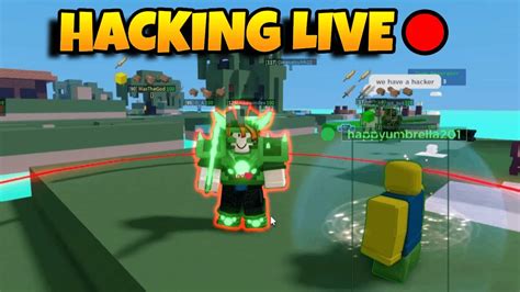 Hacking Live I M Back Face Reveal Roblox Bedwars Youtube