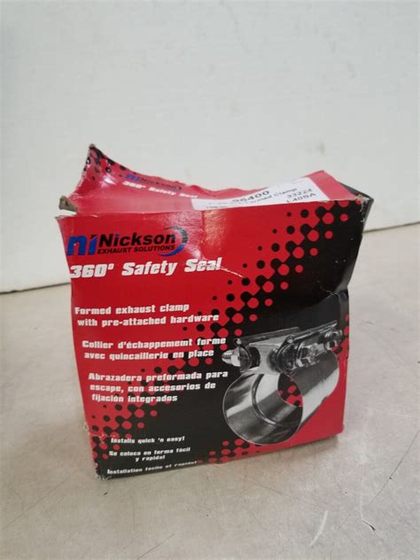 Nickson 4 Inch Stainless Steel Exhaust Clamp 33224 EBay