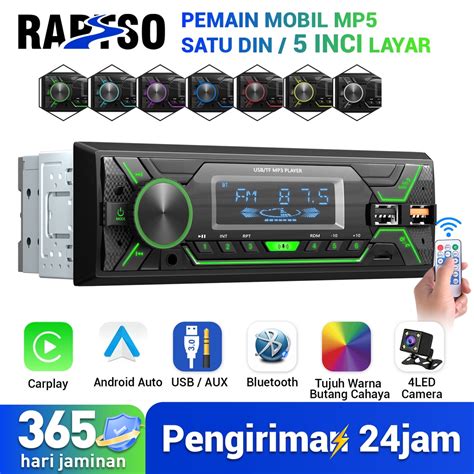 Jual ESSGOO Pemutar Audio Video Mobil Single Din MP3 Konektivitas