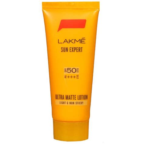 Buy Lakme Sun Expert Spf 50 Pa Ultra Matte Lotion 18 Ml Online At