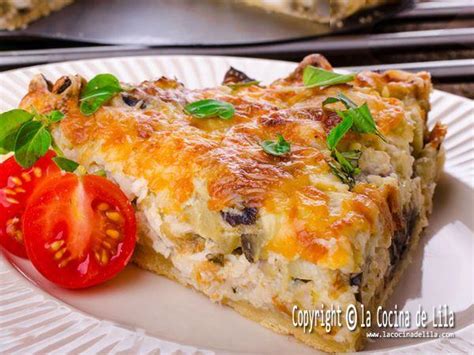 Tarta De Berenjenas Receta Fácil Y Deliciosa