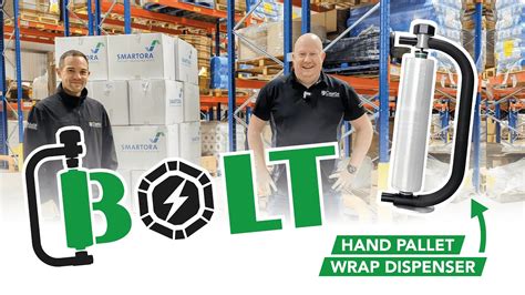 Hand Pallet Wrap Bolt Dispenser From Castle Industrial Supplies Youtube