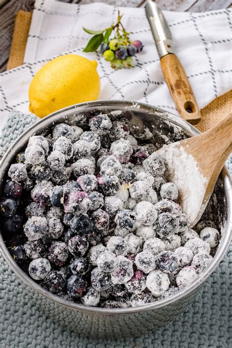 Homemade Blueberry Pie Filling Eat Dessert Snack