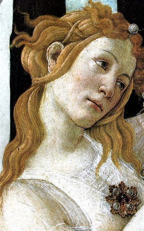 Detail of Primavera by Sandro Botticelli Early Renaissance Painting ...