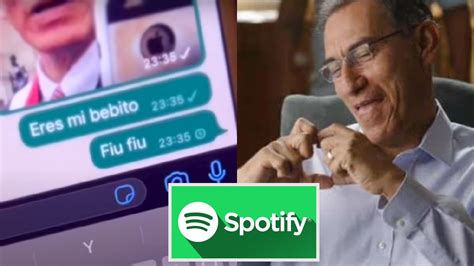 ‘mi Bebito Fiu Fiu’ Volvió A Spotify Con El Nombre Del Expresidente Martín Vizcarra Como Autor