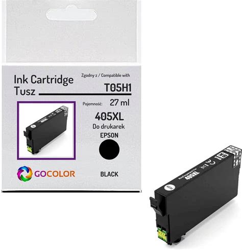 Tusz Gocolor Tusz Do Epson Xl T H C T H Black Do Drukarki