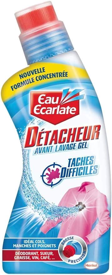 Eau Ecarlate D Tachant Avantlavage Flacon Brosse Applicateur