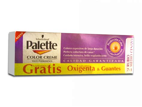 Droguer A La Econom A Tinte Palette Color Creme Tubo Rubio Medio