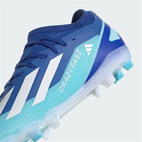 Shoes X Crazyfast Firm Ground Boots Blue Adidas Egypt