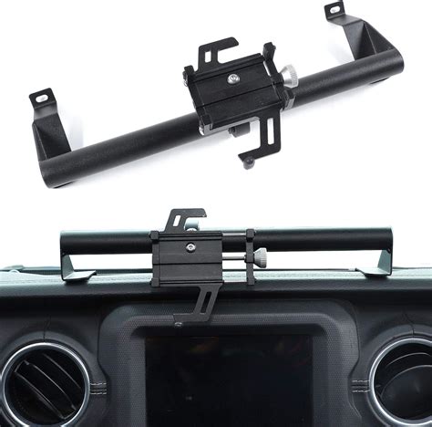 Rugged Heavy Duty Dash Bar Phone Holder Dashboard Cell Phone Mount For