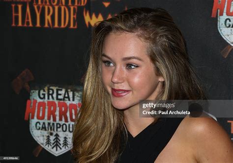 Actress Brec Bassinger Attends The 7th Annual La Haunted Hayride At