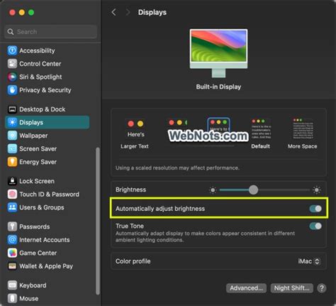 How to Automatically Change Brightness in Mac? – WebNots