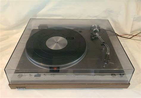 Sony Ps Belt Drive Servo Controlled Turntable W Pickering Xv