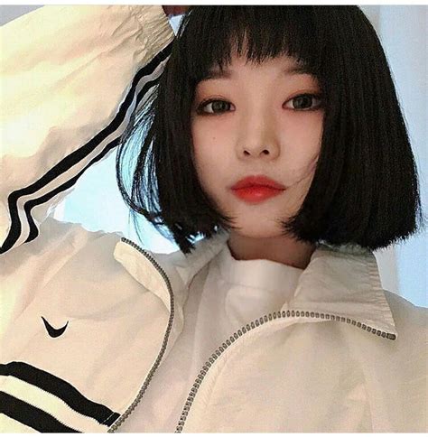 Ulzzang Girls Girl Hairstyles Ulzzang Girl Short Hair Styles