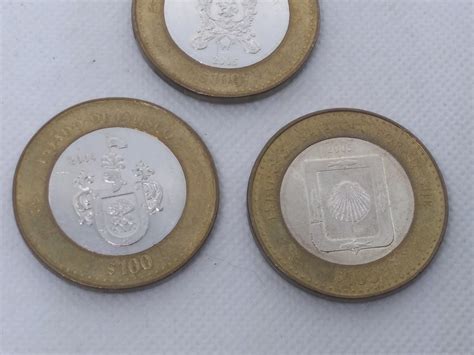 Moneda Bimetalica De 100 De Los 32 Estados 1a Edicion Mercado Libre