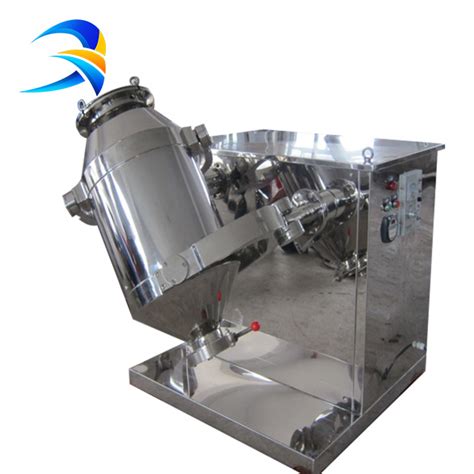 Pharmaceutical 3D Mixing Blender Machine For Dry Power China 3D