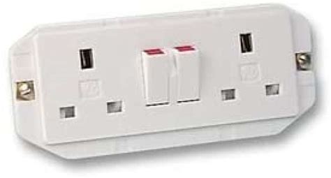 Ega Floor Box 13a Double Socket 13a 2g Panel Mounted Sso 2532whi Get