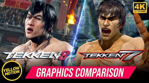 Marshall LAW Is BRUCE LEE TEKKEN 8 Vs TEKKEN 7 Graphics Character