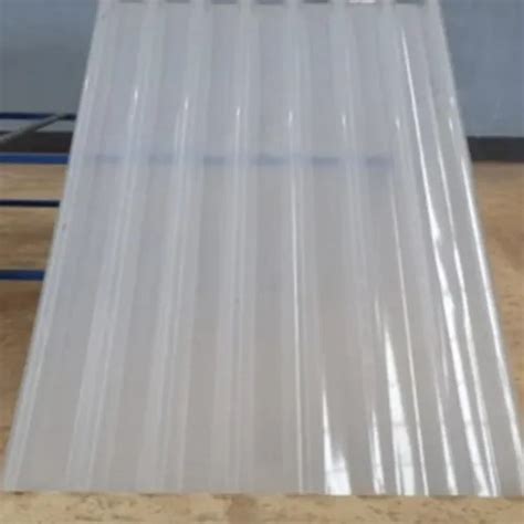 Black Film Coated Transparent Color Polycarbonate Roofing Sheet