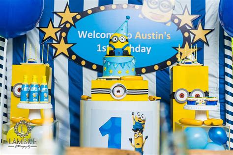 Minion Themed Carnival Birthday Party Ideas Photo 15 Of 69 Catch My