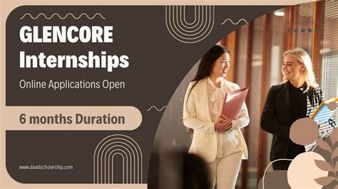 Glencore 6 Month Internship 2024 In Johannesburg Daad Scholarship 2025