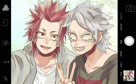 Kirishima Eijirou And Tetsutetsu Tetsutetsu Kirishima Eijirou